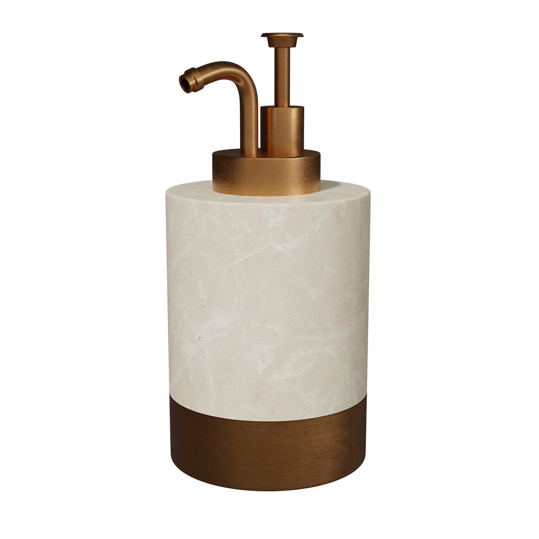 Pricilla Marble Pump Dispenser
