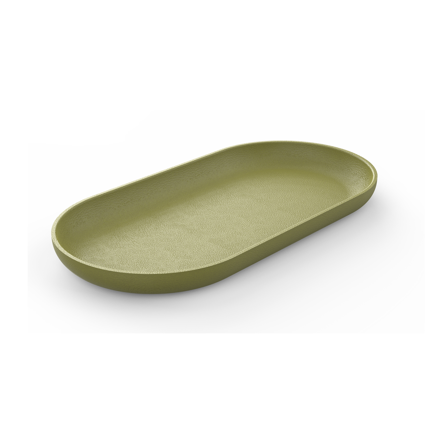 Olive Leather Display Tray Finer Things Designs